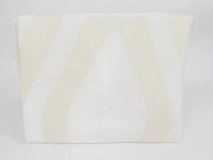 West Elm Semi Sheer Clipped Jacquard Curtain 48x96 Alabaster - Picture 1 of 5