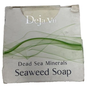 Deja Vu Cosmetics- Dead Sea Minerals- Seaweed Soap-Made in ISRAEL- NIB - Picture 1 of 5