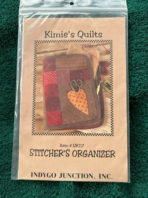 KIMIE'S QUILTS Pattern ~ #117 ~ Stitcher's Organizer ~  ~ ~ ~ ~ MP12 - Image 1 of 2