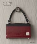 Miche Claire Classic Shell Cerise Red With Black Accent Gently Used For Women