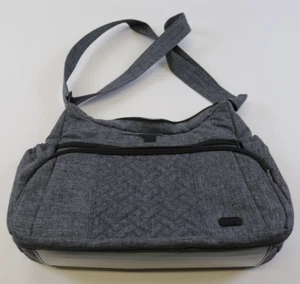 Lug Gallup Crossbody Gray Travel Bag Purse/Tote Carry On NWOT - Picture 1 of 8