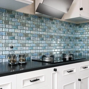 Peel and Stick Backsplash for Kitchen: Self Adhesive Wall Tiles for Bathroom ... - Picture 1 of 7
