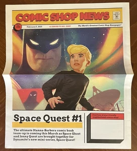 Comic Shop News #1955 - "Space Ghost" Cover Art from Dynamite Comics - CSN - Bild 1 von 1
