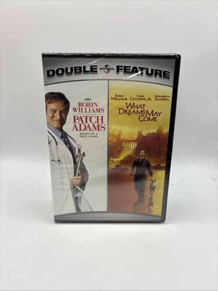Patch Adams / What Dreams May Come DVD Double Feature Robin Williams New Sealed - Image 1 of 4