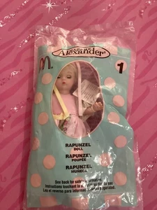 McDonalds Madame Alexander Rapunzel #1 Doll Figure 2003 New Package Happy Meal - Picture 1 of 2