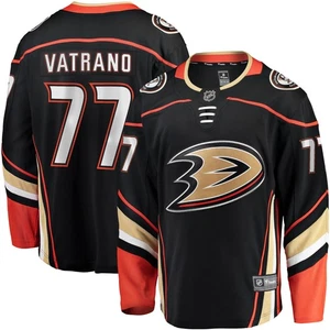 Camiseta deportiva para hombre Fanatics Frank Vatrano negra Anaheim Ducks Home Breakaway Player - Imagen 1 de 3
