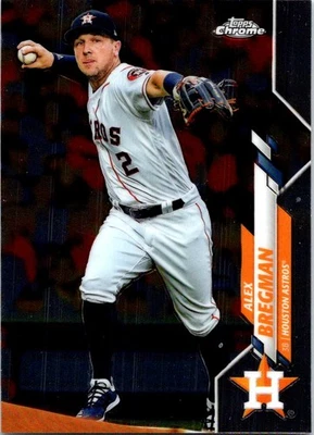 2020 Topps Chrome #102 Alex Bregman - Image 1 of 2