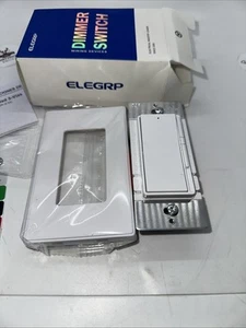Interruptor de luz atenuador deslizante control 300W regulable LED / CFL ⚡️ UL listado E497992 - Imagen 1 de 2
