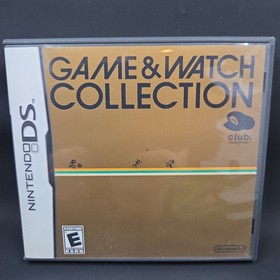 Nintendo DS Game And Watch Collection RARE Club Nintendo 
