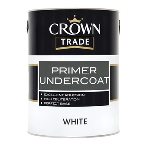 Crown Trade Undercoat White or Dark Grey All Sizes Oil Based - Picture 1 of 1