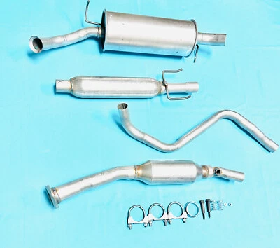 Fits: 2004 2005 Toyota Echo Hatchback 1.5L Cat Converter, Resonator and Muffler - Image 1 of 4