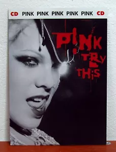 P!nk – Try This - CD A5 Cardboard Sleeve - Imagen 1 de 2