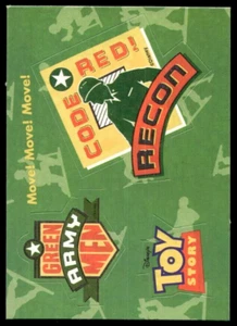 1995 SkyBox Toy Story Badge Stickers #1 Move Move Move - Picture 1 of 3