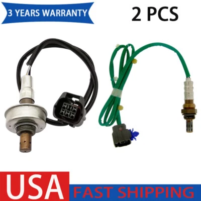 2xUpstream+Downstream Oxygen Sensor For 2009 2010 2011 2012 2013 Mazda 6 2.5L L4 - Image 1 of 4
