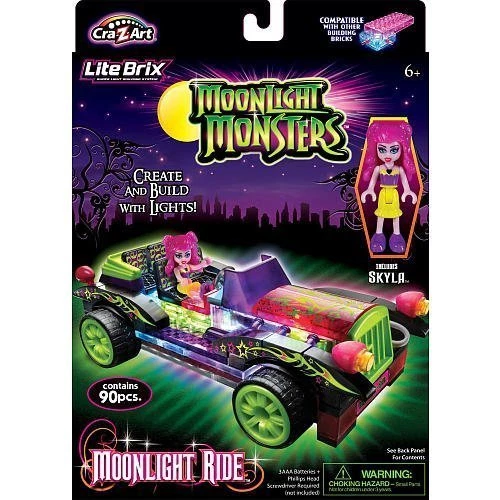 Lite Brix Moonlight Monsters Moonlight Ride New - Image 1 of 1