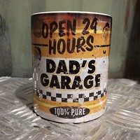dads garage oil  can Gift Motorcycle Car Mechanic Gift 11oz Tea coffee mug
