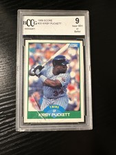 1989 Score - #20 Kirby Puckett