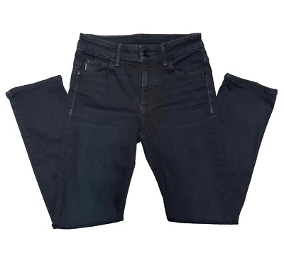 Pantalones de mezclilla ajustados al tobillo Helmut Lang para mujer talla 25 azul lavado oscuro Foto 1 de 4