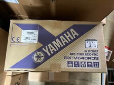 Yamaha RX-V640RDS 6.1 Titanium AV Receiver Tuner Audio Video New Factory Boxed