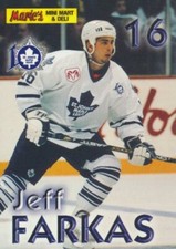 2000-01 St. John's Maple Leafs Team Issue # JEFF FARKAS