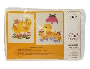 The Creative Circle Kreuzstich Set 1632 Dandy Duckies Frühling Ostern Enten - Bild 1 von 6