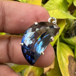 30+ Kt Blauer Saphir Fancy Cut Deutsch Silber Lose Edelstein - Bild 1 von 6