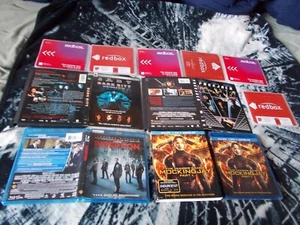 3 Blu-ray, 4 DVD, 6 Red-Box, 2 NEW, Hunger Games, Inception, Dark City, Freejack - Picture 1 of 9