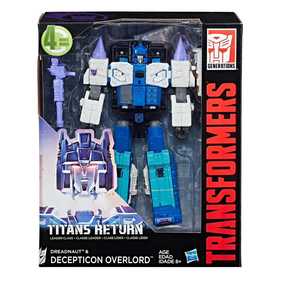 Transformers Titans Return Decepticon Leader OVERLORD & DREADNAUT *SIN ABRIR* NUEVO EN CAJA Foto 1 de 1