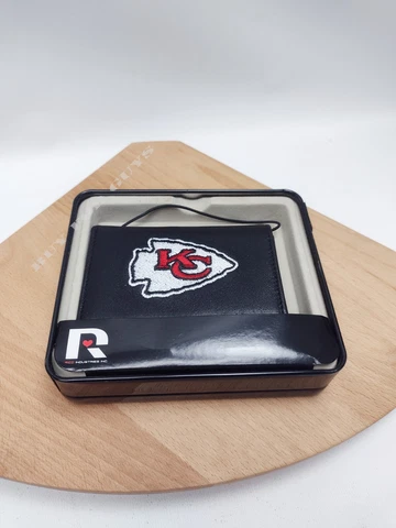 Kansas City Chiefs NFL Embroidered TRIFOLD Wallet Cover