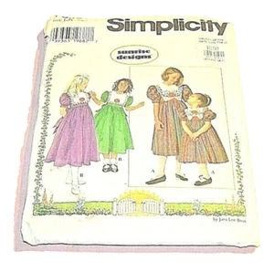 Simplicity Schnittmuster 7396 Größe KK 7 8 10 12 Kinder Kleid Nähen - Bild 1 von 1
