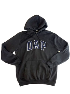 NWT GAP X Dapper Dan ‘DAP’ Limited Edition Black Hoodie Men Size Small - Picture 1 of 13