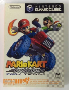 Nintendo Game Cube Mario Kart: Double Dash!! Japan Ver w/ Box & Manual 1490 SP - Picture 1 of 4