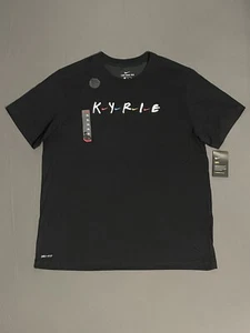 NWT Nike Kyrie Irving Friends DRI-FIT T-Shirt CD0939-010 Mens Size XL RARE Black - Picture 1 of 6