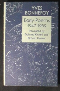  Early Poems 1947-1959 Yves Bonnefoy HB/DJ 1st edition in English FINE/FINE - Bild 1 von 1