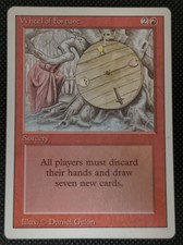 Wheel of Fortune *HP* - Revised Edition (3rd) Magic the Gathering Card MTG