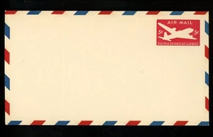US Postal Stationery UC14 Mint Envelope DC-4 Skymaster 1946 Die 1 Flat Press - Picture 1 of 2