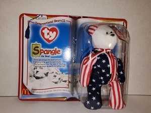 TY Beanie Babies Rarität selten 2000er SPANGLE THE BEAR UNGEÖFFNETE BOX - Bild 1 von 1