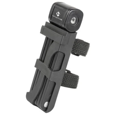 M-Wave, F 875/6 Twin, Set of 2 Folding Locks, Key, 87.5cm, 6mm, Black - Image 1 of 4