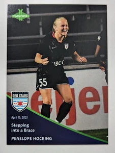 2023 Parkside NWSL Pronto Soccer Week 3 #18 Penelope Hocking Rookie RC /565 QTY - Picture 1 of 2