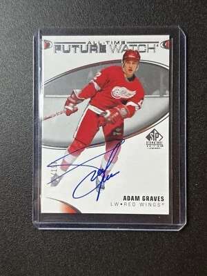 2020-21 Upper Deck SP Legends All Time Future Watch Auto /199 Adam Graves - Image 1 of 2
