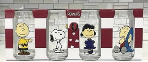 Set Of 4 PEANUTS glassware, 16 Oz (473 ml Each) - Picture 1 of 6