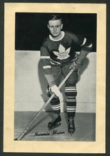 1934-43 NORMIE MANN TORONTO MAPLE LEAFS BEEHIVE HOCKEY--GROUP 1