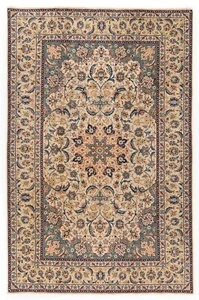 Najafabad Alfombra Persa Hecha A Mano 296x195 cm - Oriental, Alfombra, Beige - Imagen 1 de 11