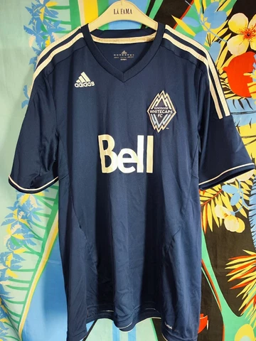 Adidas Vancouver Whitecaps FC MLS mens football shirt Jersey size L Cover