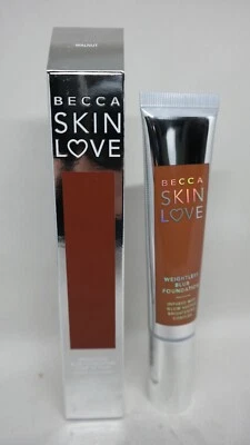BECCA Skin Love Weightless Blur Foundation WALNUT 1.23 fl oz New in Box - Image 1 of 2