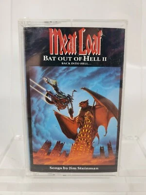 Meat Loaf Cassette Tape Bat Out of Hell II 1993 Nice Condition  - Image 1 of 4
