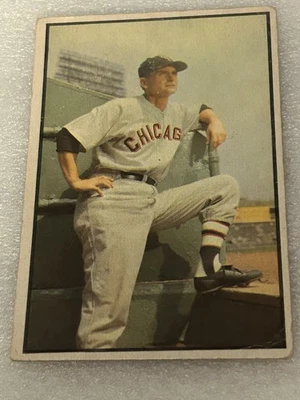 1953 Bowman Set-Break # 39 Paul Richards Manager White Sox - Image 1 of 2