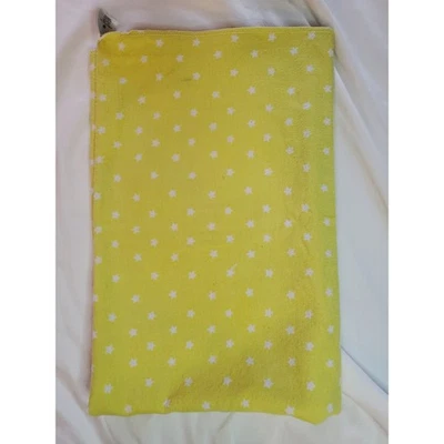 Manta estrellada amarilla Carters bebé niño pequeño felpa seguridad Lovey Soft OS Foto 1 de 4