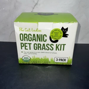 The Cat Damen Bio Haustier Gras Anzuchtset für Indoor Katzen - Bild 1 von 8