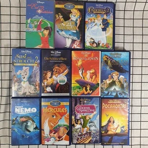 Cassette VHS Walt Disney (pezzi da collezione) - Foto 1 di 10